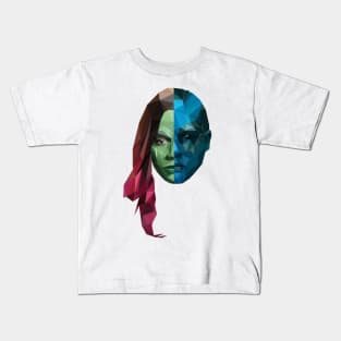 Gamora - Nebula Poly Kids T-Shirt